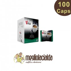 100 capsule Verzì aroma Ricco compatibile Uno System