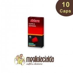 10 capsule Ristora ginseng zuccherato Nespresso