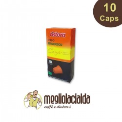 10 capsule Orzo biologico Ristora Nespresso in capsule