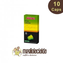 10 capsule Thè al limone Ristora compatibile Nespresso