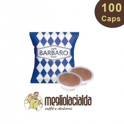 100 capsule Caffe Barbaro Cremoso compatibile Bialetti