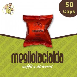 50 capsule Megliolacialda Intenso Nespresso