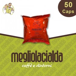 50 capsule Megliolacialda aroma Intenso Espresso Point