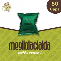 50 capsule Megliolacialda Decaffeinato compatibile Espresso Point