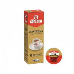 Cagliari Gran Espresso dolce e avvolgente capsule